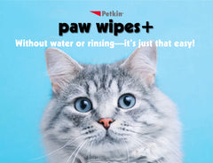 Petkin toallitas para patas con aloe y lanolina para cuidado suave