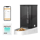 PETKIT alimentador automático con control por app para planificar comidas.