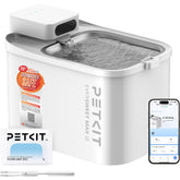 Bebedero PETKIT sin cables para gatos, libertad de colocación en cualquier habitación.