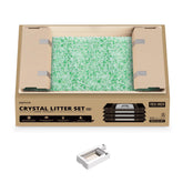 PETKIT Crystal Litter: bandeja compatible con Purobot Crystal Duo para instalación sin complicaciones.
