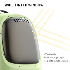 PETKIT mochila gato con ventana transparente para explorar con seguridad.