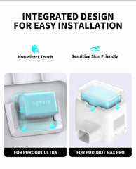 PETKIT N60 carcasa plastica incorporada: diseño seguro y mantenimiento mínimo.