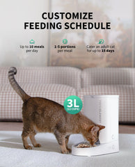 PETKIT tanque alimento preciso para una entrega constante.