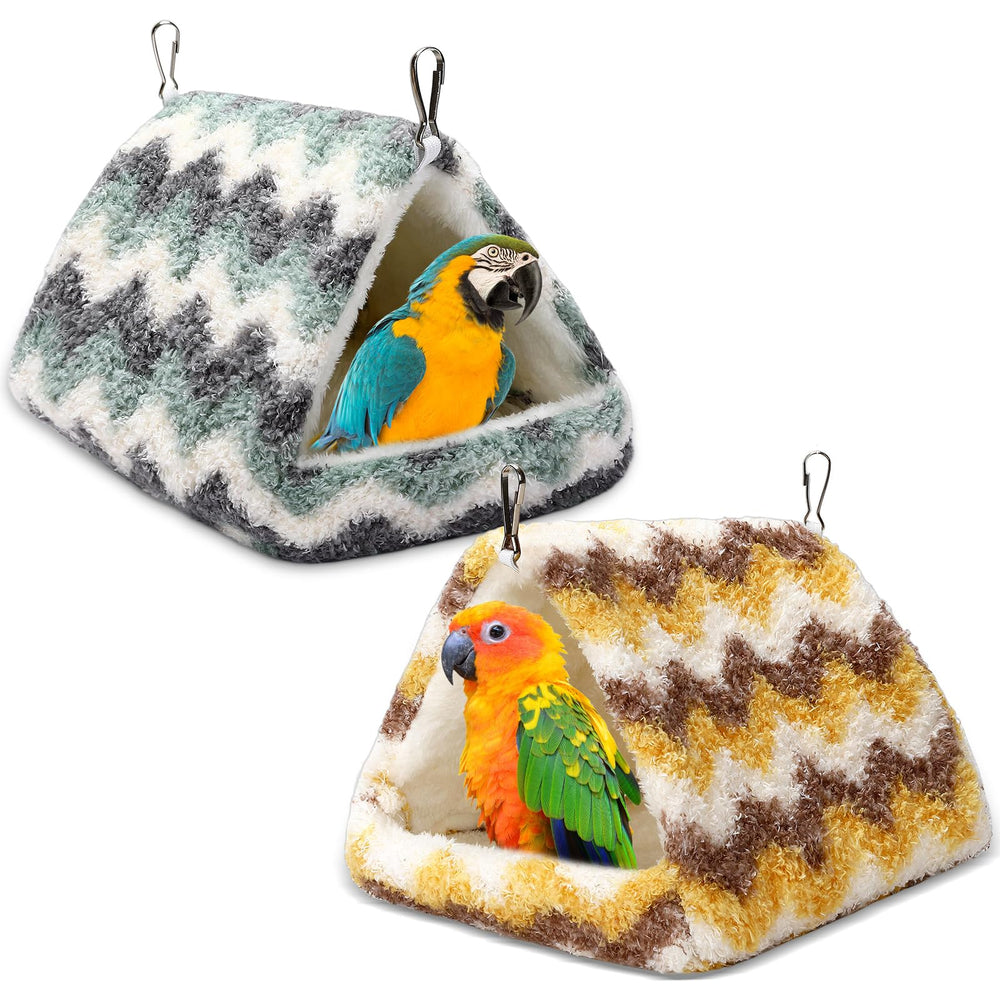 Nido colgante PETKNOWS para pajaros, ideal para descanso seguro en jaula.