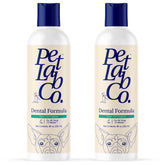 PetLab Co agua dental para perros y gatos mantiene dientes limpios.