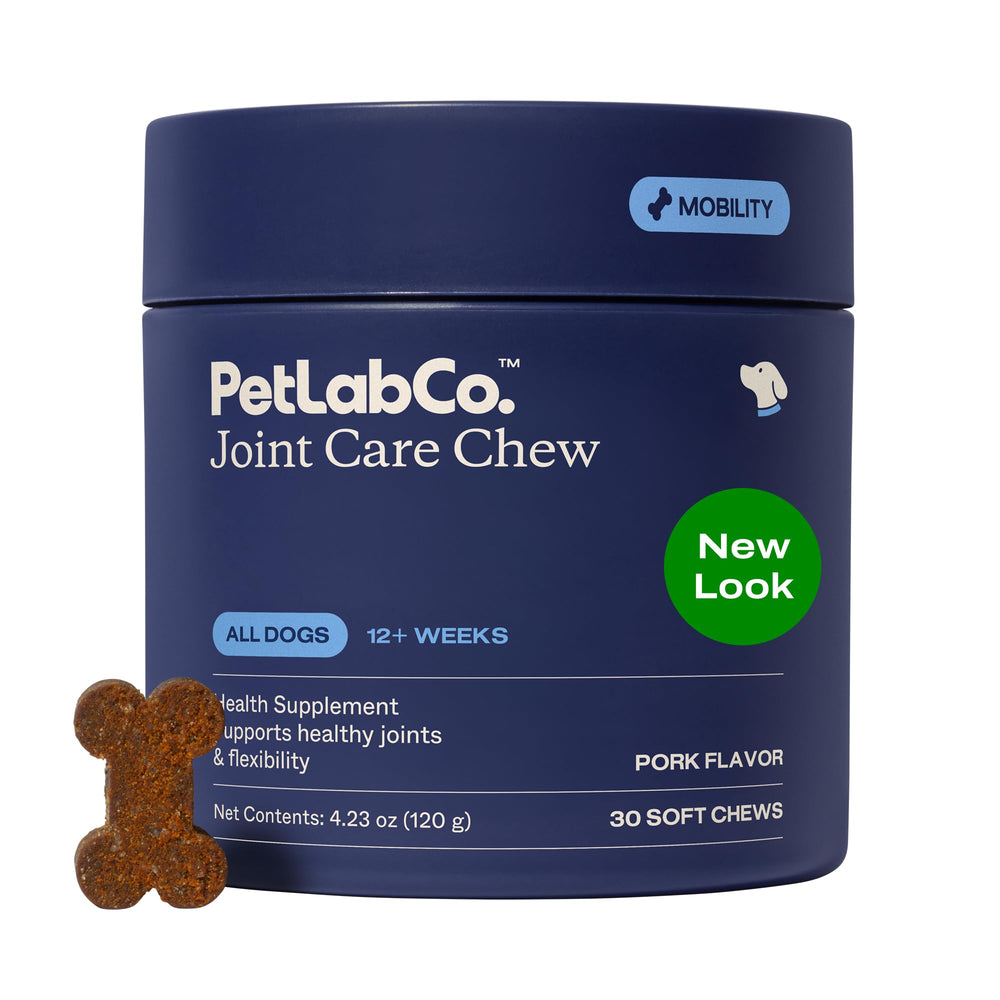 PetLab Co. empaque de articulaciones para perros, facilita la compra diaria.