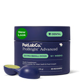 ProBright polvo dental de PetLab Co. para aliento fresco en perros.