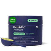 PetLab Co ProBright polvo dental para perros, uso diario para aliento más fresco.