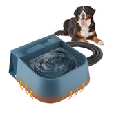 PETLESO bol de agua caliente automático para perros y gatos, mantiene el agua tibia