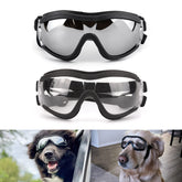 PETLESO gafas para perro negro con protección UV400 para paseos al aire libre