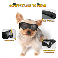 PETLESO gafas para perro protección UV contra viento y polvo en coche