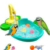 Petlex baño para aves en jaula, facilita el baño diario del ave