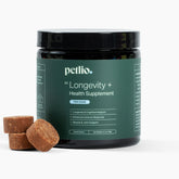 Petlio Longevity+ con botella y medidor para dosis fáciles