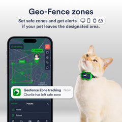PETLOC8 app compatible con iOS y Android para rastreo en tiempo real
