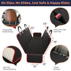 Petloox funda trasero con bandas antideslizantes que mantienen estable a tu mascota.