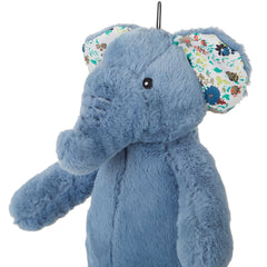 PetLou elefante peluche 15 pulgadas con bordados faciales seguros para juego diario