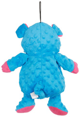 PetLou juguete para perro peluche con puntos, diseño divertido para juego en interiores.