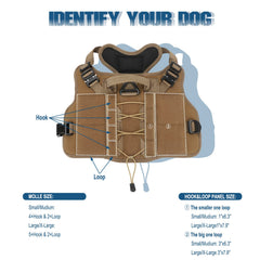 PETNANNY vest con hebillas metálicas dobles para ajuste seguro