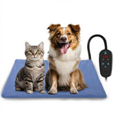 PETNF almohadilla de calor para mascotas con ajuste de temperatura para comodidad y relajación.