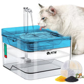 PETNF fuente-agua-para-mascotas-azul, color azul que invita a beber.