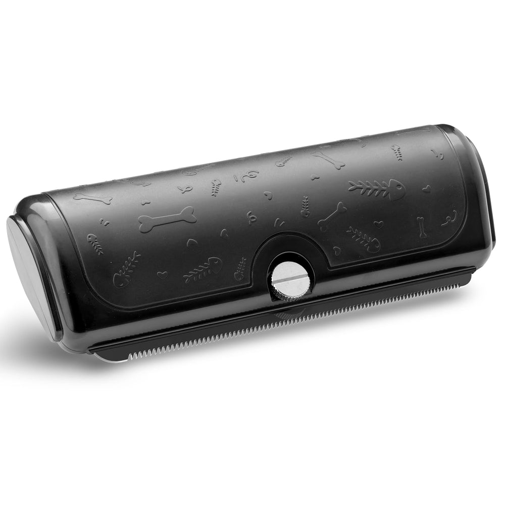 PetPog cepillo deslanado con hoja de metal para eliminar pelo suelto de perros y gatos