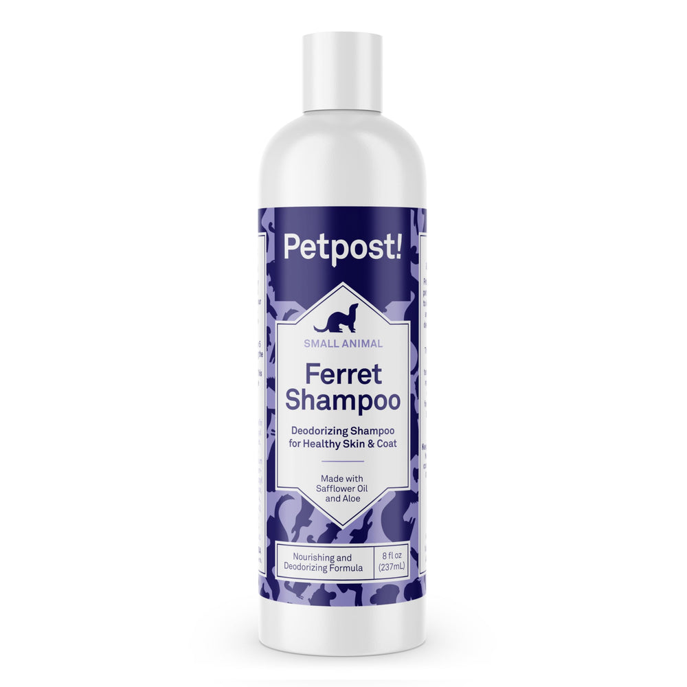 Petpost Champú para hurones: olor neutralizado y limpieza efectiva
