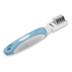 Cepillo desenredador de Pets First, elimina nudos y pelo suelto con suavidad.