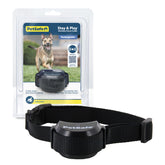 Collar receptor inalambrico PetSafe para delimitar el área de juego al aire libre.