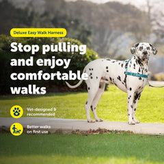 Arnés PetSafe Deluxe Easy Walk con correas transpirables para mayor comodidad.