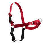 Arnés PetSafe Easy Walk con enfoque frontal para paseos más controlados.
