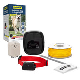 PetSafe: cerca subterránea con alambre de 500 pies para delimitar el área exterior.
