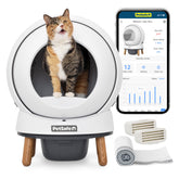 PetSafe ScoopFree SmartSpin con rotación automatizada para limpieza rápida tras cada uso