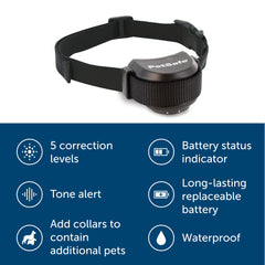 PetSafe Stay & Play collar ajustable para comodidad en cuellos 6 a 28 pulgadas