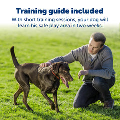 PetSafe Stay & Play: transmisor de entrenamiento y configuración rápida para zonas seguras.