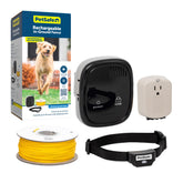 Transmisor de Petsafe para cerca subterránea, delimita la zona segura del patio.