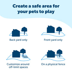 PetSafe transmisor interior para instalación DIY rápida.
