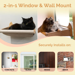 Pet Savvy rascador integrado en estante para gato