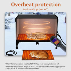 Petsdear casa-gatos-exterior-impermeable: protección fiable ante lluvia y nieve.