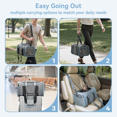 Petsfit cojín suave lavable en el interior del transportín