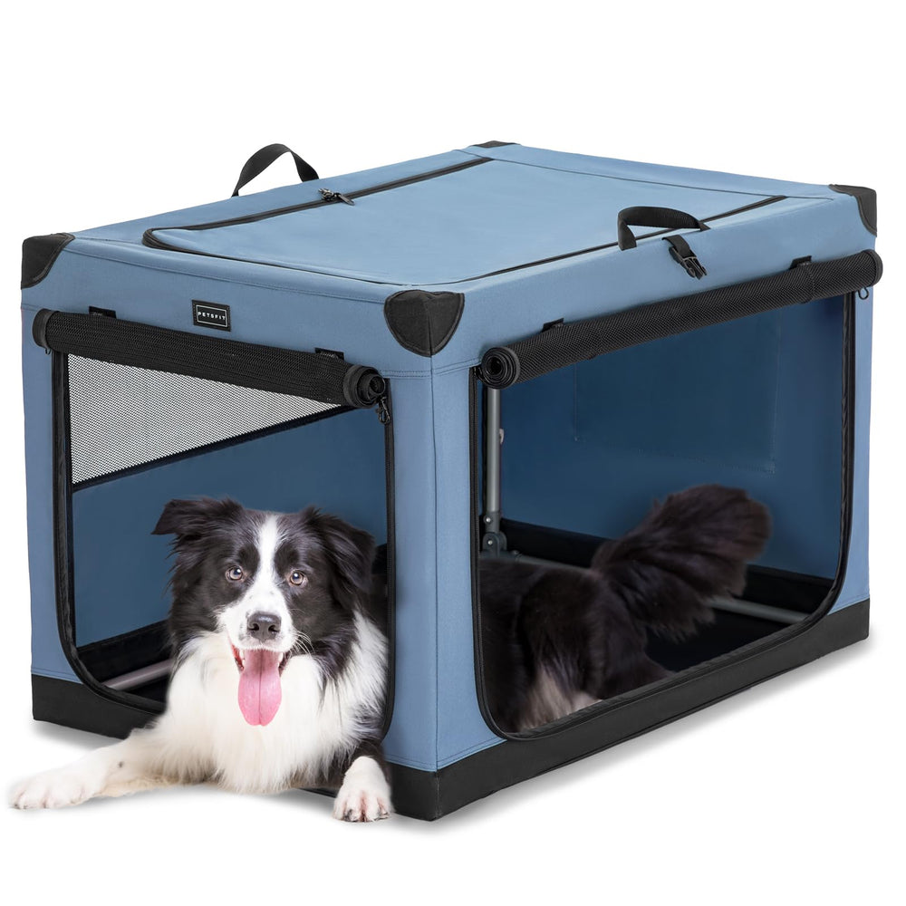 PETSFIT jaula para perros 36 pulgadas, plegable, ideal para transporte cómodo