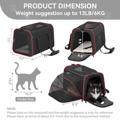 Petsfit portador, espacio cómodo para descansar y mirar alrededor