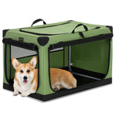 PETSFIT jaula de 30 pulgadas con marco espiral, ideal para perros medianos.