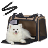 Petsfit transportín gato suave con espacio amplio para gatos medianos