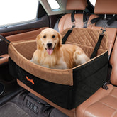 PetsHome asiento-coche-perro-grande-60lb vista frontal, seguridad en viaje