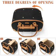 PetsHome porta-perro diseño desmontable y plegable para ahorro de espacio.