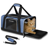 Petskd portador de mascotas 17x11x9, aprobado para Alaska, ideal para viajar bajo el asiento.