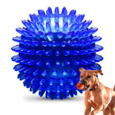 PetSport Gorilla Ball de 4 pulgadas con espinas para juego activo