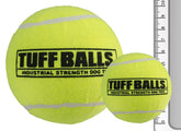 PetSport Mega Tuff Ball, bola tenis grande de 6 pulgadas para juego activo de perros grandes.
