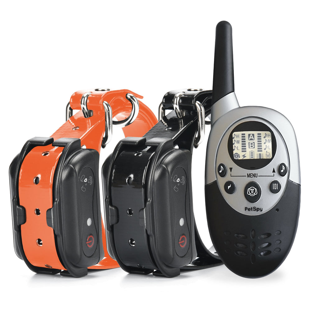 PetSpy M86-2 collar de adiestramiento para dos perros a distancia.