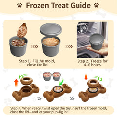 PETSWEET materiales resistentes en nylon y fibra de madera de café para mordidas exigentes.